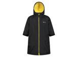 Mountain Warehouse Waterdichte badjas voor kinderen (Jet Zwart)
