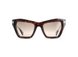Marc Jacobs Cat Eye Dames Havana Crystal Bruin Gradiënt MJ 1001/S