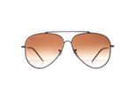 Ray-Ban Aviator Unisex Gunmetal Brown Gradient RB0101S Aviator Achterzijde