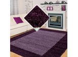 Muratap Basic shaggy kader vloerkleed hoogpolig- 240x340 cm