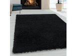 Muratap Monaco soft shaggy hoogpolig vloerkleed black- 200x290 cm