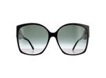 Jimmy Choo zonnebril Noemi/S DXF 9o Black Dark Gray Gradiënt