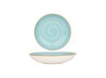 Bonna Diepbord aqua porselein 23 cm (1000cc) set van 6