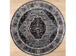 Muratap Picasso paloma rond vintage vloerkleed - laagpolig- 200 cm rond
