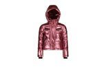 SuperRebel spicy metallic hooded jacket ski jack meisjes