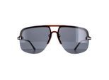 Tom Ford Aviator Heren Glanzend Lichtbruin Blauw Grijs Hugo 02 FT1003