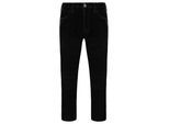 Emporio Armani Slim Fit Heren Zwarte Fluwelen Broek