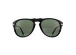 Persol Zonnebril 649 95/31 Zwart Groen 54mm