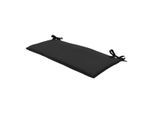 Madison bankkussen canvas eco+ black (150) 140x48cm