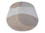 Veer Carpets Vloerkleed eli beige ovaal 160 x 230 cm