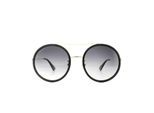 Gucci Zonnebril GG0061S 001 Zwart Goudgrijs Verloop