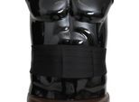 Dolce & Gabbana Ceinture Hommes Noir 100% Soie Cummerbund