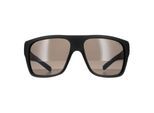 Bolle Square Mens Matte Crystal Black Volt+ Gun Polarized Sonnenbrille
