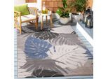 Muratap Binnen en buiten vloerkleed floral outdoor laagpolig tapijt 200x290 cm