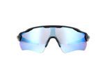 Oakley Wrap Mens Matte Black Prizm diep water gepolariseerde zonnebril
