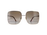 Jimmy Choo ALIANA/S 06J HA goud havana bruin gradiÃ«nt zonnebril