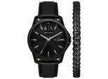 Armani Exchange Banks Schwarz Herren Armbanduhr AX7147SET