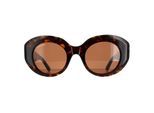 Balenciaga ovale dames havana bruin bb0235s