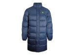 Lyle & Scott lang gewatteerd marineblauw pufferjack