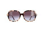 Michael Kors zonnebril Adrianna II MK2024 316213 Pink Tortoise lichtgrijze gradiënt