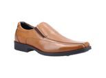 Hush Puppies Leren herenschoenen Brody (Tan)
