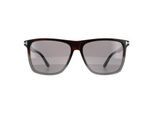 Tom Ford zonnebril Fletcher FT0832 55C gekleurde Havana Gray Mirror