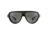 Moncler Zonnebril ML0089 01D Glanzende Zwarte Rook Gepolariseerd