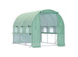 4goodz Foliekas 3x2x2 m tunnel inloopkas kweektent 6 ramen