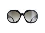 Tom Ford Georgia 02 FT1011 01B glanzend zwart smoke gradient zonnebril