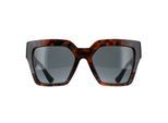 Versace VE4458 542987 donker havana donkergrijs zonnebril