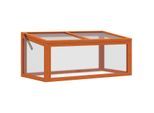4goodz Outsunny mini-kas met afdekking, weerbestendig, van hout