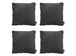 Madison sierkussen panama black ca. set van 4