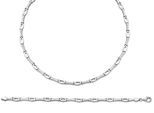 Orphelia Damen 925 Sterling Silber Set: Kette + Armband - Silber SET-041