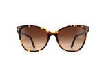 Tom Ford zonnebril ANI FT0844 52F Dark Havana Brown Gradiënt