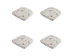 Madison zitkussen wicker donna natural canvas eco+ ca. 48x48 cm set van 4