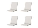 Madison stapelstoelkussen napels sand ca. 97x49 cm set van 4
