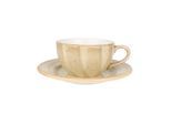 Bonna Koffie kopjes & schotel aura terrain porselein set van 6