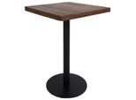Home67 Bartafel espresso mangohout 70 cm