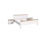 Furnilux Drie-delige slaapkamer-set in lorkenlook inclusief bed en nachtkasten