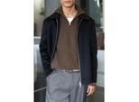 Ciszere Reuben knitted half zip mocha brown