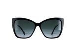 Jimmy Choo Seba/S 807/9O zwart grijs gradiÃ«nt zonnebril