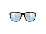 Oakley Zonnebril Holbrook OO9102-C1 Gepolijst Zwart Prizm Diepe Water Gepolariseerd