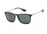 Ray-Ban Zonnebril Chris 4187 710/71 Schildpad & Gunmetal Groen