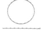 Orphelia Damen 925 Sterling Silber Set: Kette + Armband - Silber SET-035