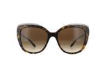 Dolce & Gabbana Zonnebril DG4332 502/13 Havana Bruin Verloop