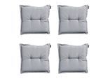 Madison zitkussen panama light grey ca. set van 4