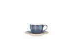 Bonna Thee kopjes & schotel aura dusk porselein set van 6