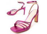 Montevita Heel Sandale 4 in Fuchsia