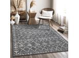 Muratap Boho vintage | laagpolig vloerkleed | modern tapijt | woonkamer, slaapkamer