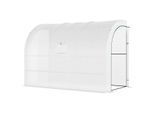 4goodz Outsunny kas, tuinkas met plastic bekleding, uv-bestendig, 3 lagen,